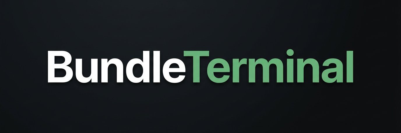 BundleTerminal banner