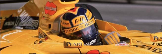 Heinz Harald Frentzen's banner
