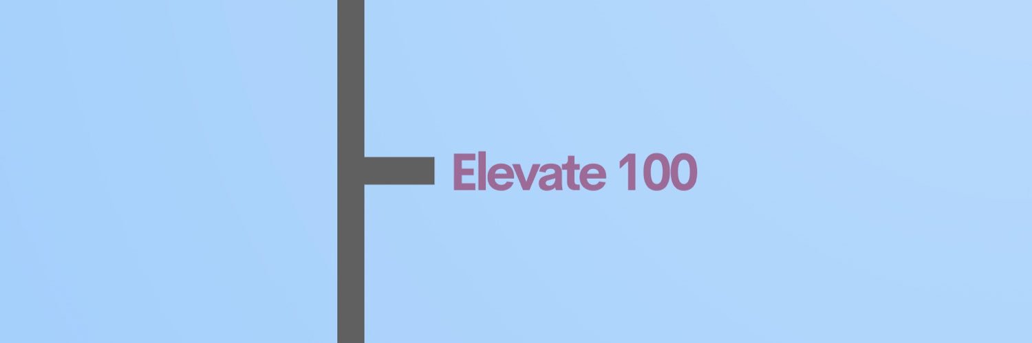 Elevate 100 | Social Media Marketing banner
