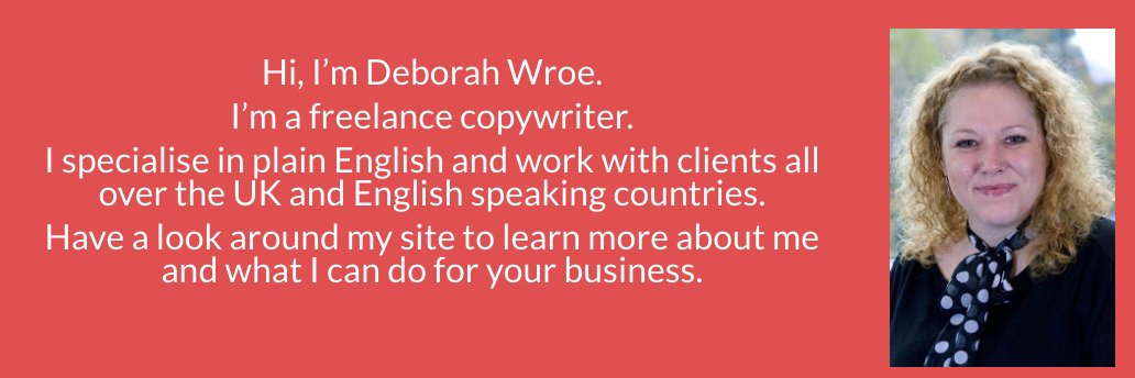 Dead good freelance copywriter banner