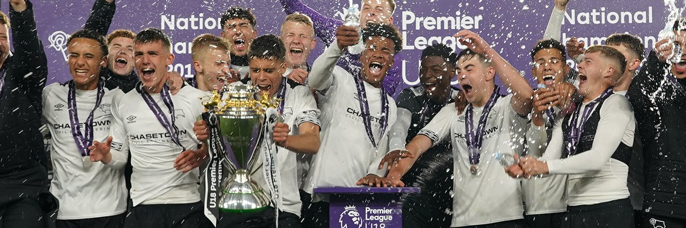 Derby County Academy's banner