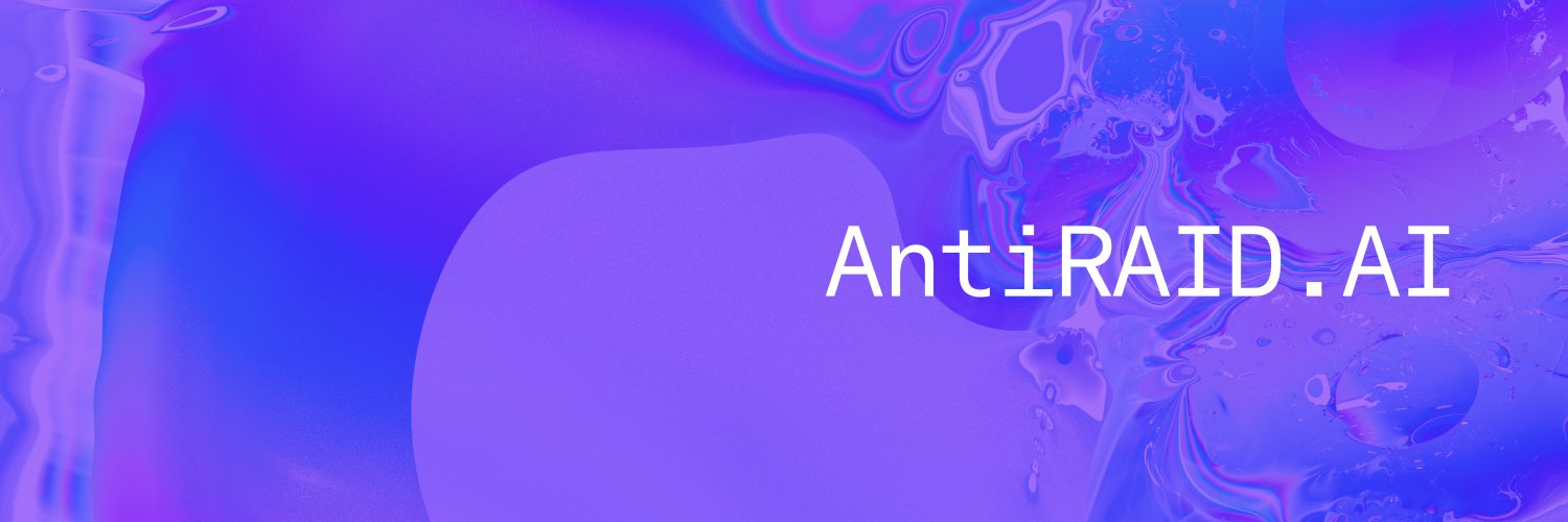 AntiRAID.AI banner