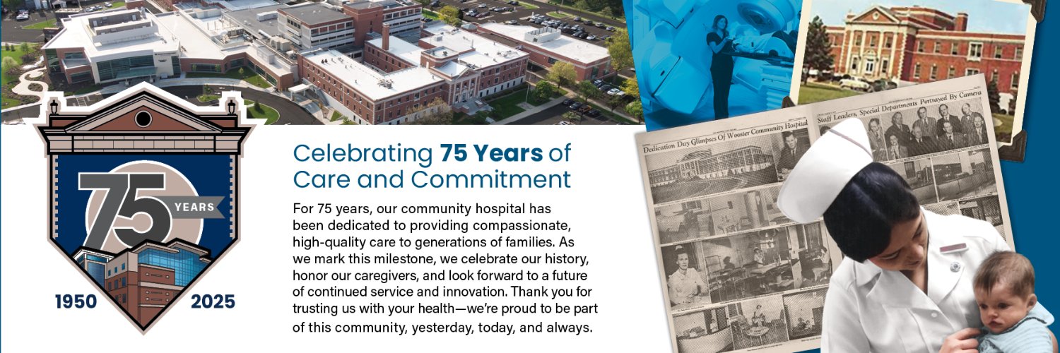 Wooster Hospital banner