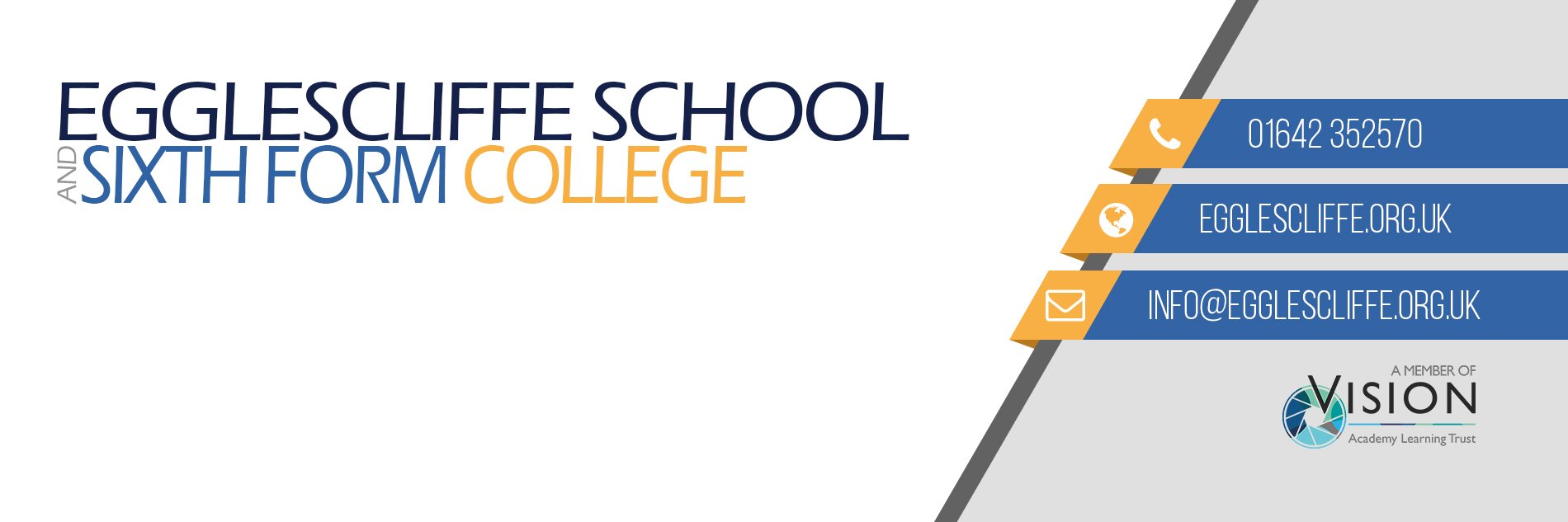 Egglescliffe 6thForm banner