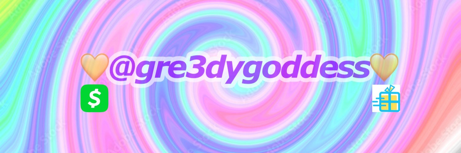 gre3dygoddess's profile banner image