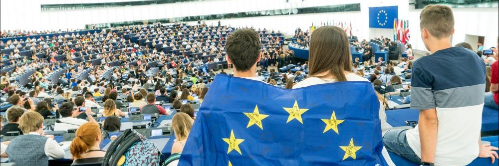 Time for a European Federation -Yannis Karamitsios's banner