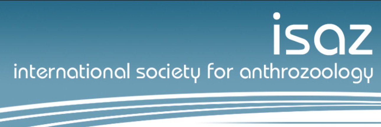 International Society for Anthrozoology (ISAZ) banner