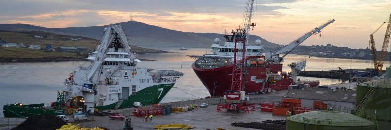 Lerwick Port Authority banner