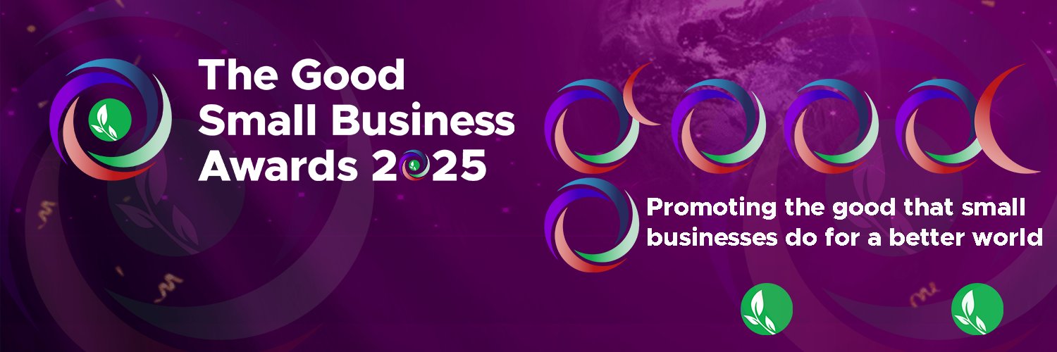 The Good Small Business Awards banner
