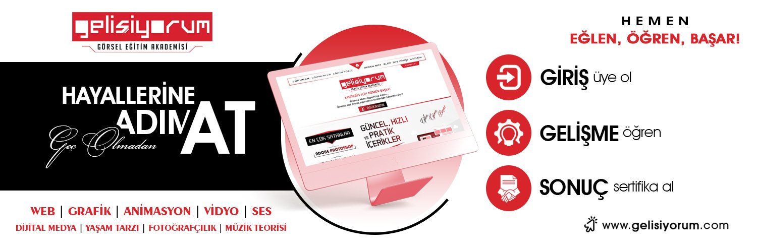 Serhat Güçer • Gelişiyorum.com banner