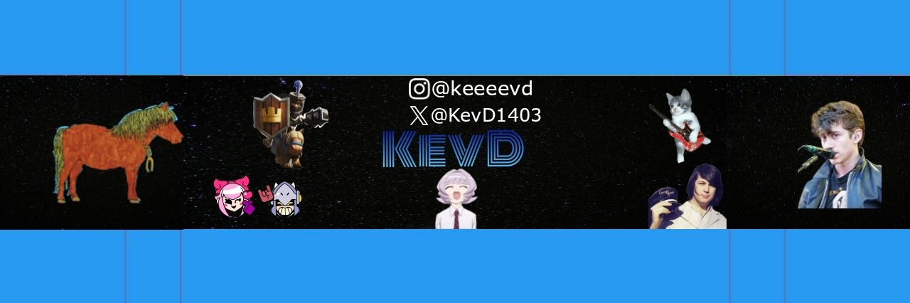 KevD1403's profile banner image