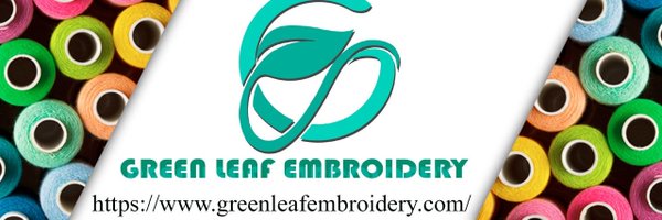 Green Leaf Embroiderys Profile Banner