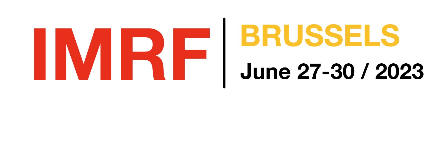 IMRF 23 - Brussels banner