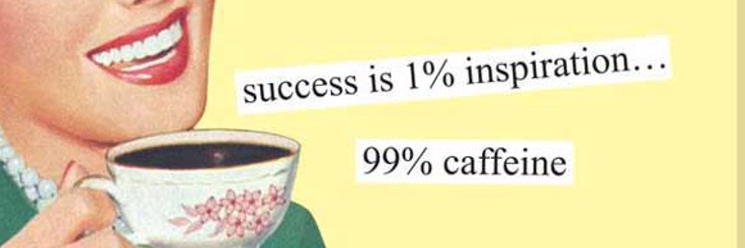 Somewhere between caffeine and malarkey banner