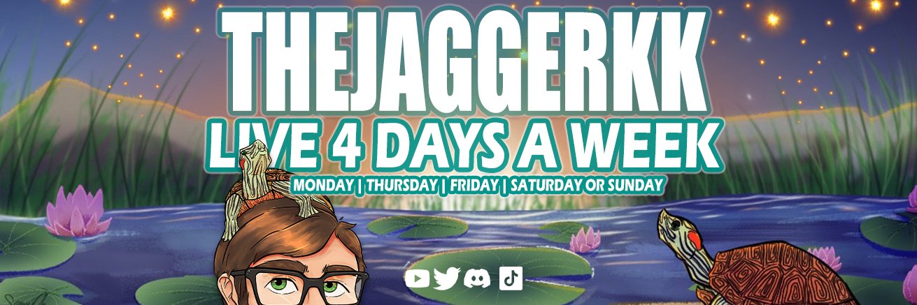 TheJaggerKK // Twitch Streamer banner