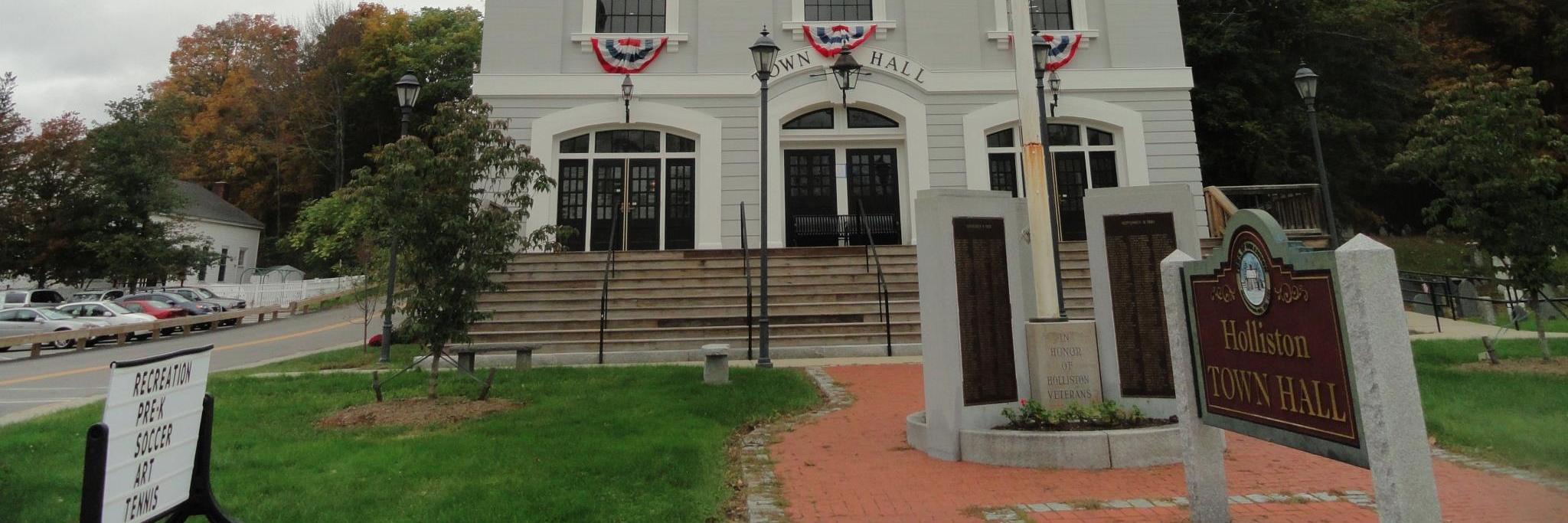 Holliston Patch banner