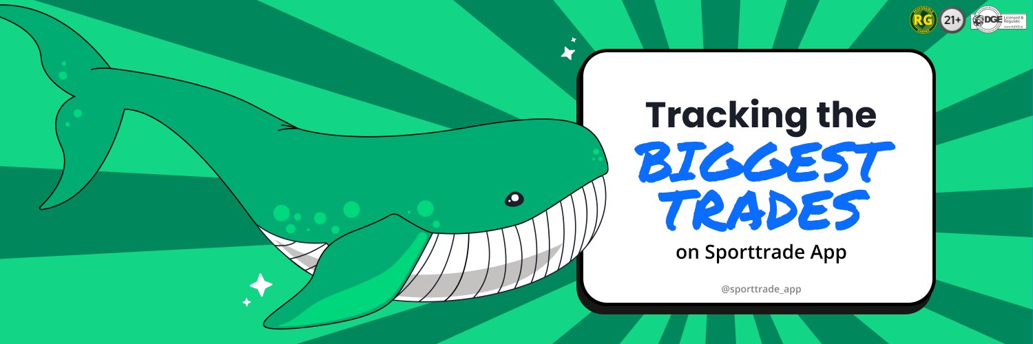 Sporttrade Whale Tracker 🐋 Profile Banner