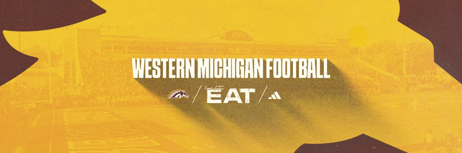 Western Michigan Football's banner
