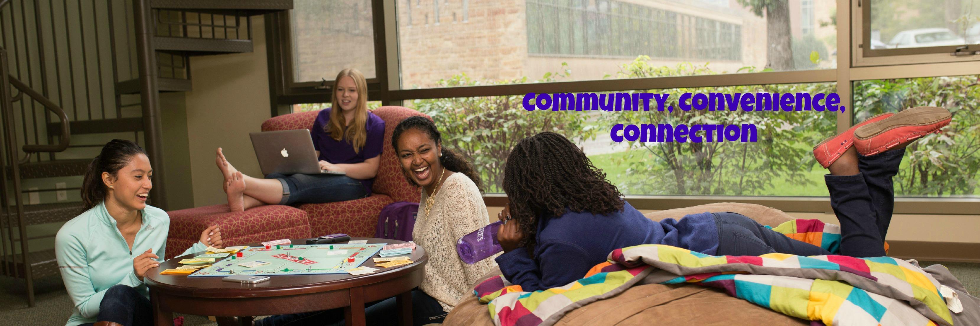 St. Kate's Residence Life banner