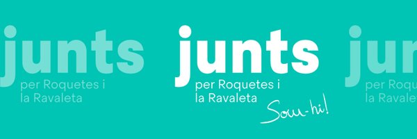 junts per Roquetes i la Ravaleta Profile Banner