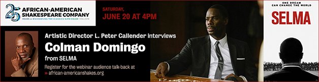 African-American Shakespeare Company banner