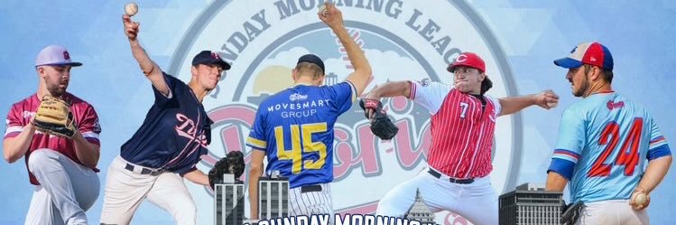Peoria Sunday Morning League Baseball banner
