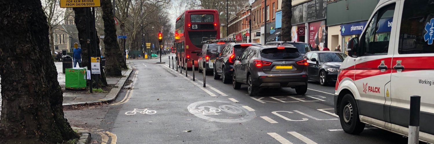 London Borough of Hounslow Cycling Campaign Fans banner