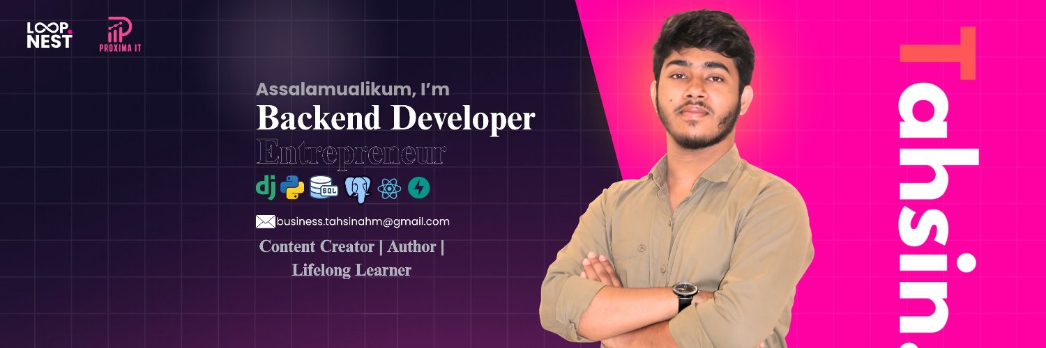 Tahsin Ahmad banner