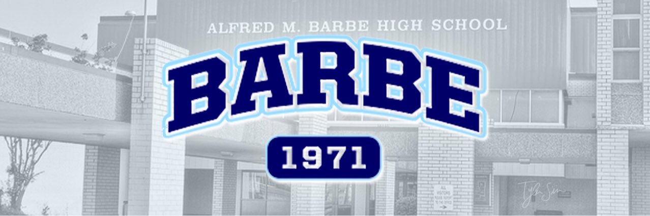 Barbe High School banner