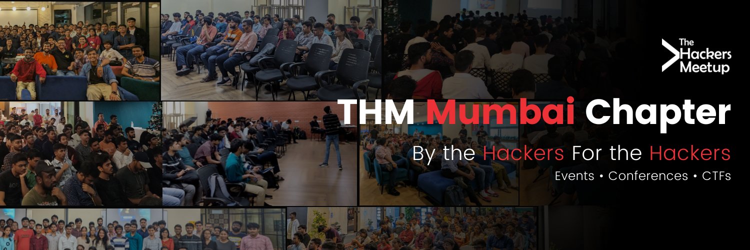 The Hackers Meetup Mumbai Chapter banner
