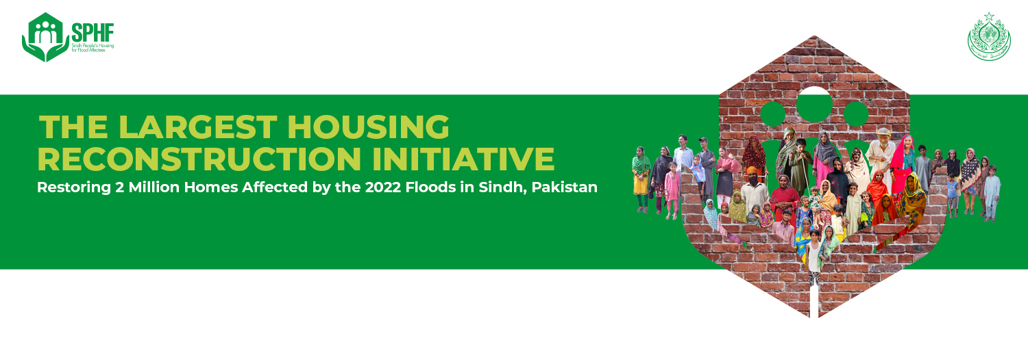 Sindh People's Housing For Flood Affectees's banner