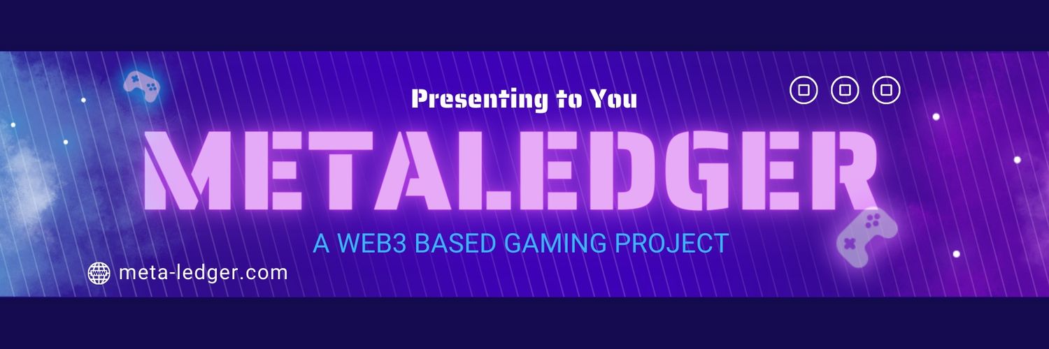 MetaLedger banner