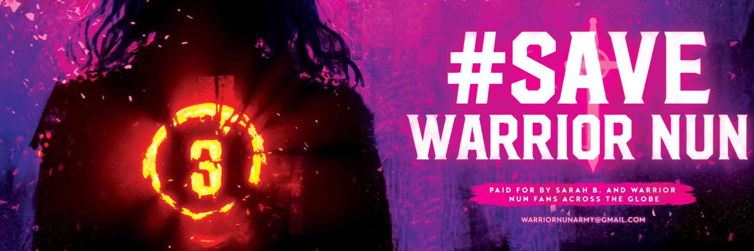 Blasia | #SAVEOURWARRIORNUN banner