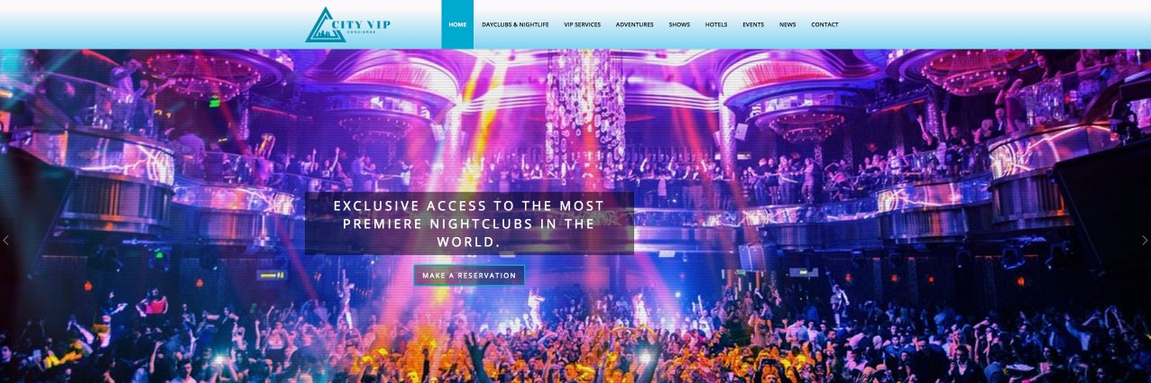 City VIP Concierge banner