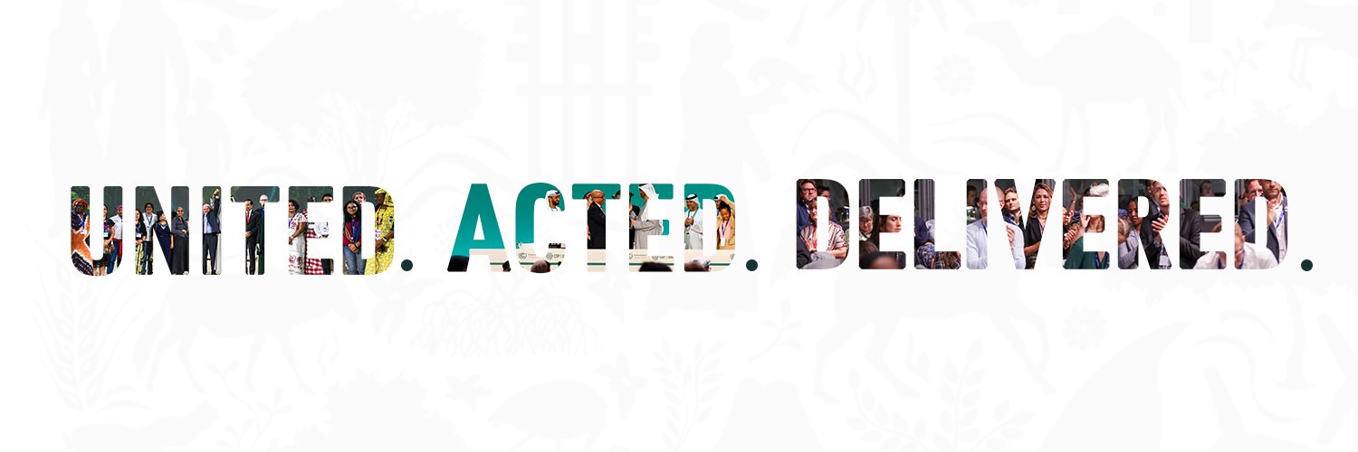COP28 UAE banner