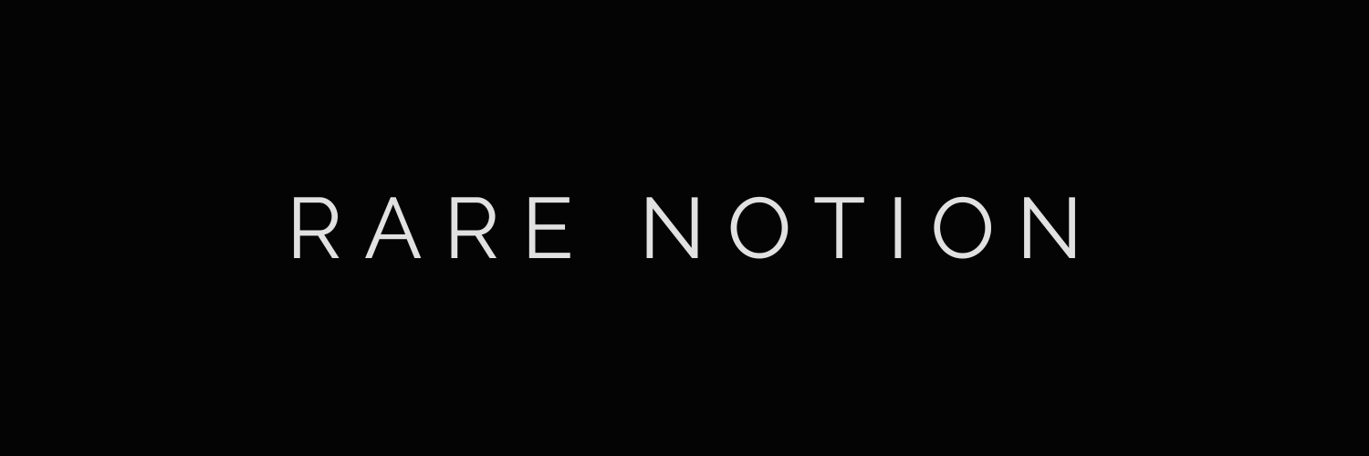 Rare Notion banner