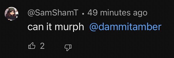 Goddammitamber Profile Banner