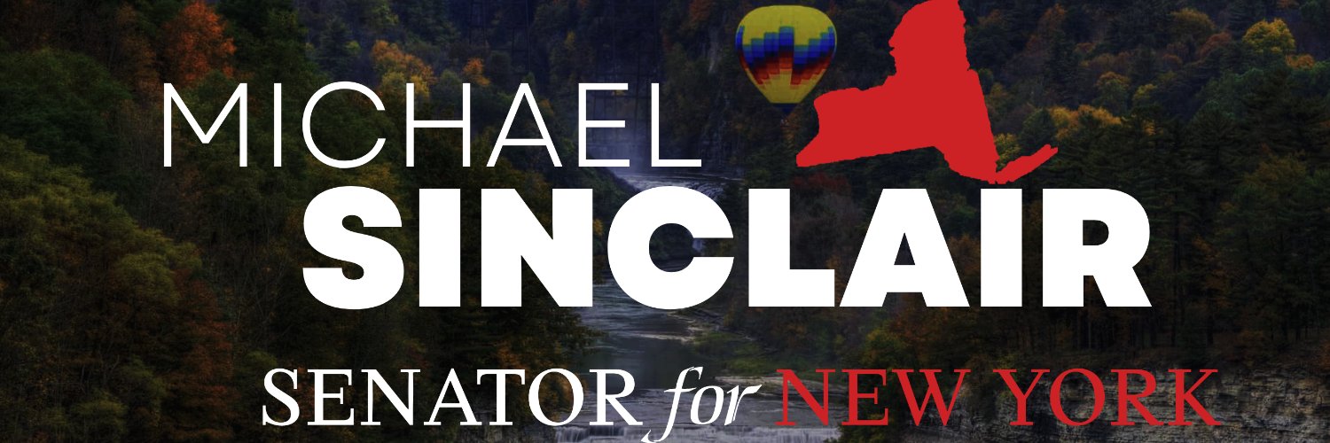 Senator Michael Sinclair banner
