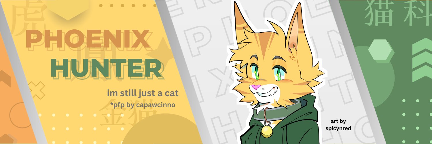 Phoenix The Golden Cat 🐈🔥🧶 Profile Banner