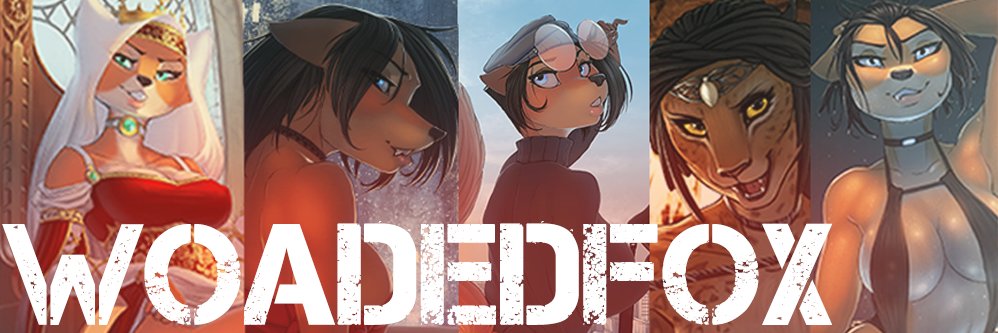 Woaded Fox banner