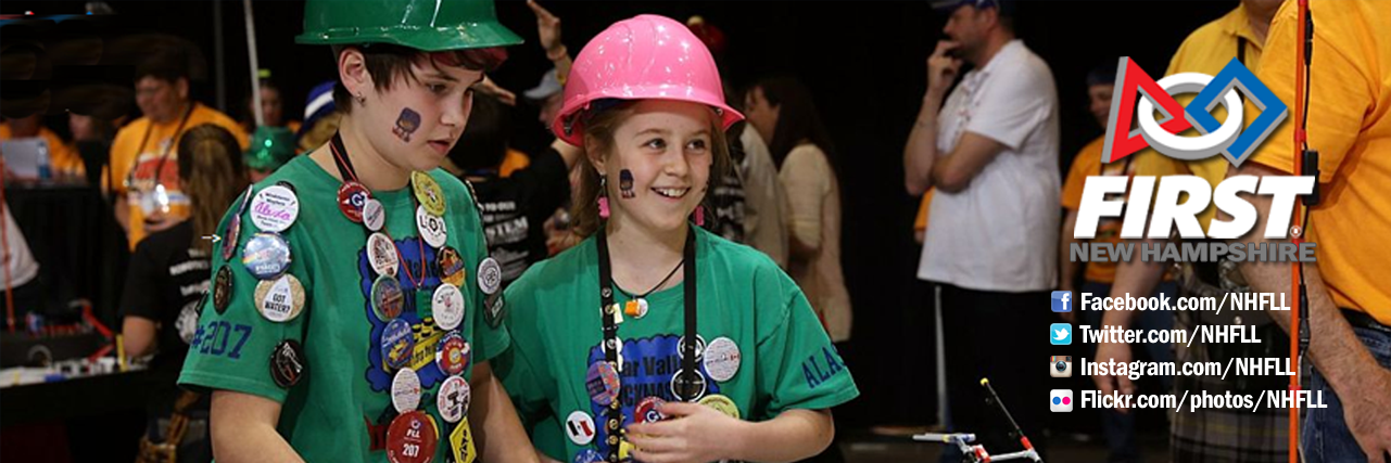 NH FIRST Lego League banner