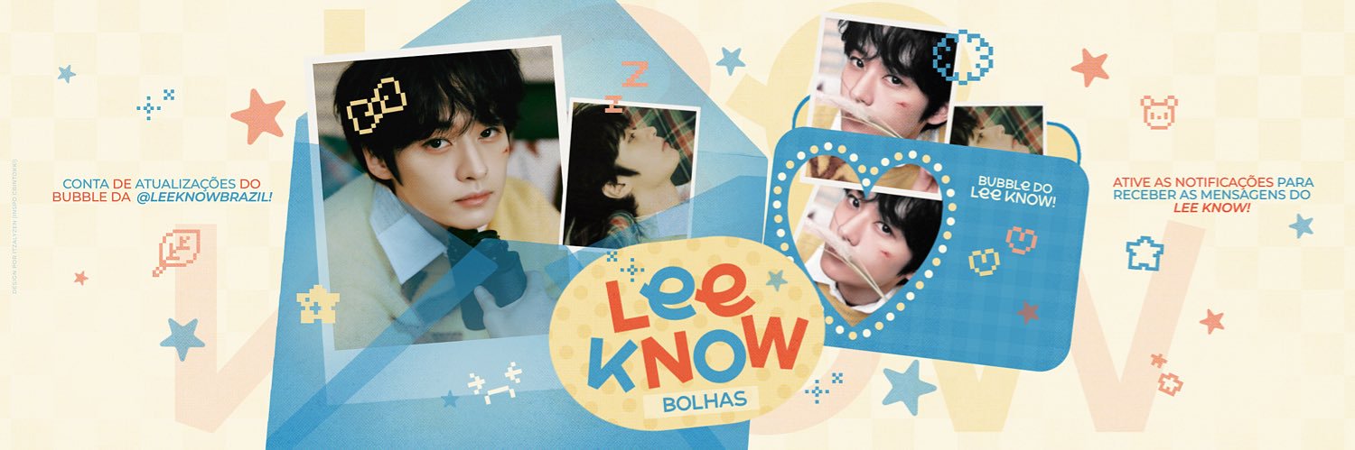 Lee Know Brazil • Bolhas banner