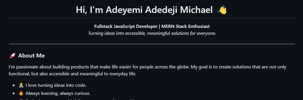 Adedeji Michael A. banner