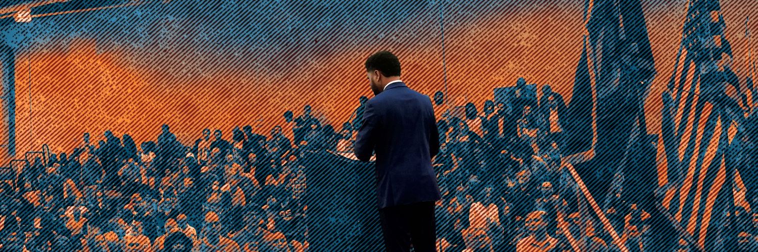 Congressman Maxwell Alejandro Frost's banner