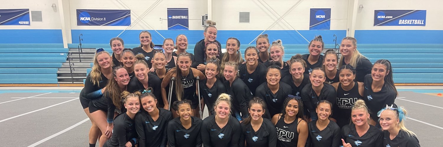 HPU Acro&Tumbling banner