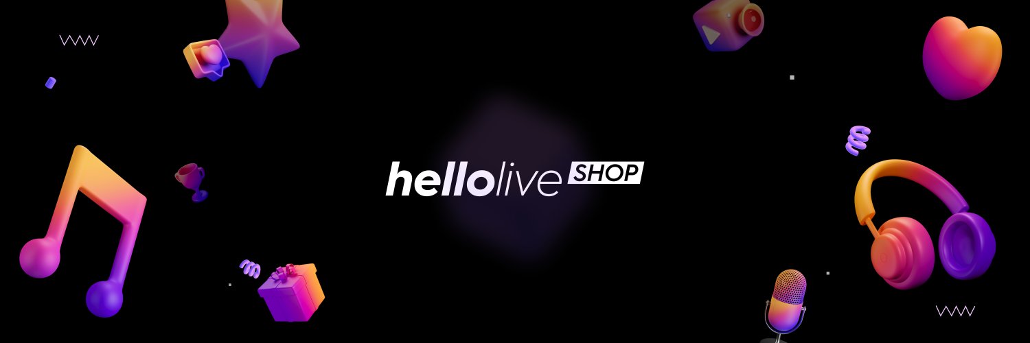hellolive SHOP banner