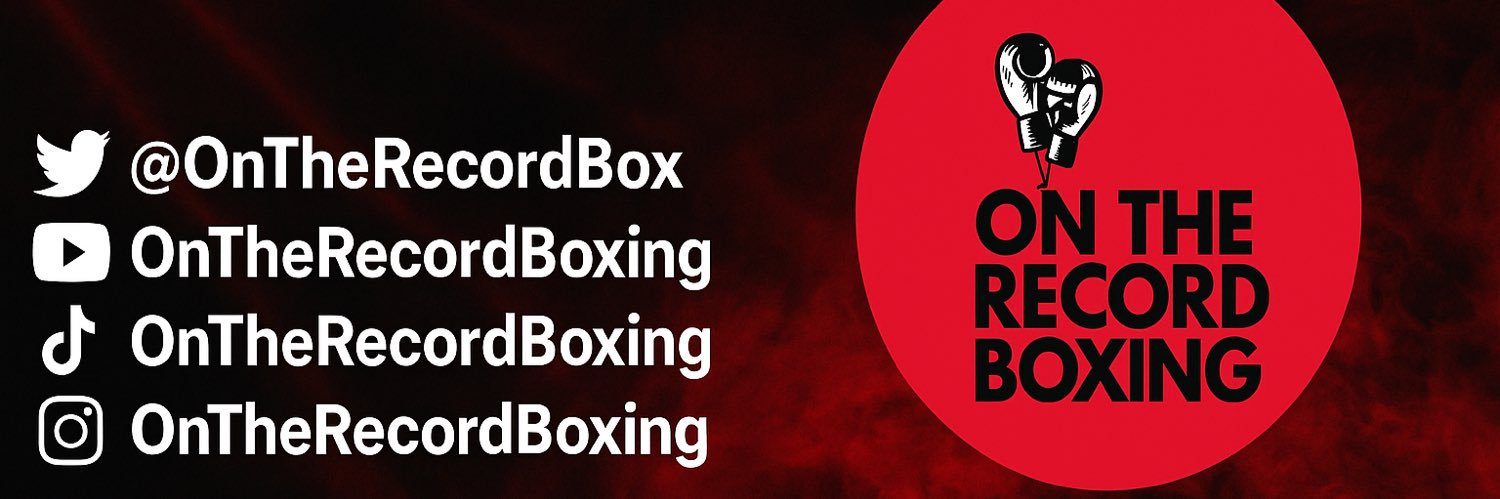 On The Record Boxing's banner
