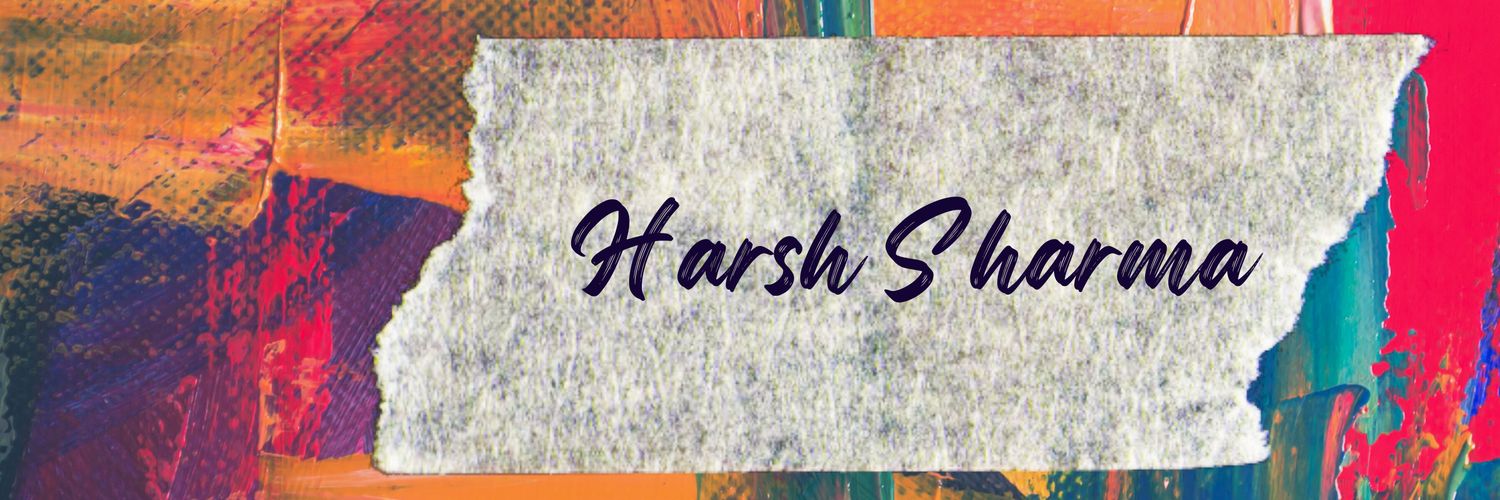 Harsh Sharma banner