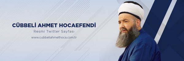 Cübbeli Ahmet Hoca Profile Banner