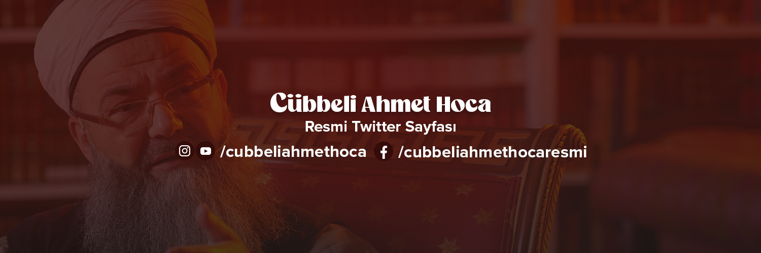 Cübbeli Ahmet Hoca's banner